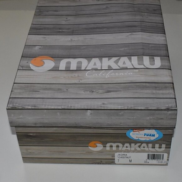 Makalu Kora Winter Booties Faux Fur Chestnut Size 7 - Picture 10 of 11